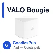Bougie personnalisable en cire végétale avec logo - VALO - Miniature 5