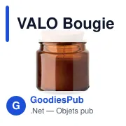 Bougie personnalisable en cire végétale avec logo - VALO - Miniature 7