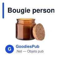 Bougie personnalisable en cire végétale avec logo - VALO - Miniature 10