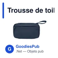 Trousse de toilette personnalisable avec logo - VANIT - Miniature 2