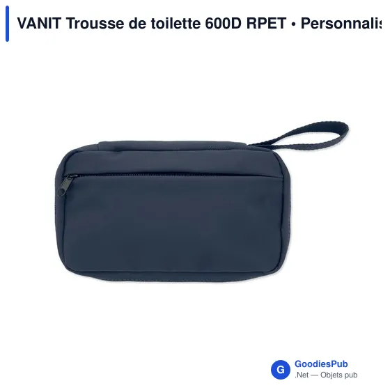 Trousse de toilette personnalisable avec logo - VANIT - Image 2