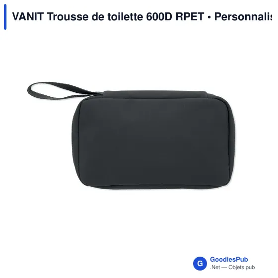 Trousse de toilette personnalisable avec logo - VANIT - Image 12
