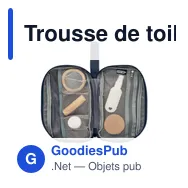 Trousse de toilette personnalisable avec logo - VANIT - Miniature 4