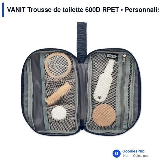 Trousse de toilette personnalisable avec logo - VANIT - Image 4
