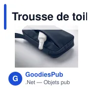 Trousse de toilette personnalisable avec logo - VANIT - Miniature 5
