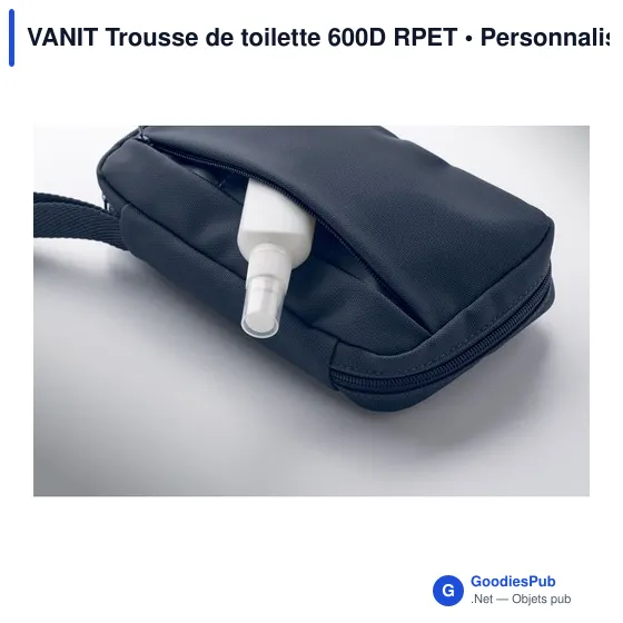 Trousse de toilette personnalisable avec logo - VANIT - Image 5