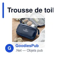 Trousse de toilette personnalisable avec logo - VANIT - Miniature 6