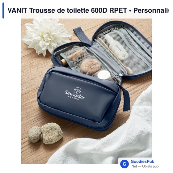 Trousse de toilette personnalisable avec logo - VANIT - Image 6