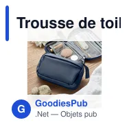 Trousse de toilette personnalisable avec logo - VANIT - Miniature 7