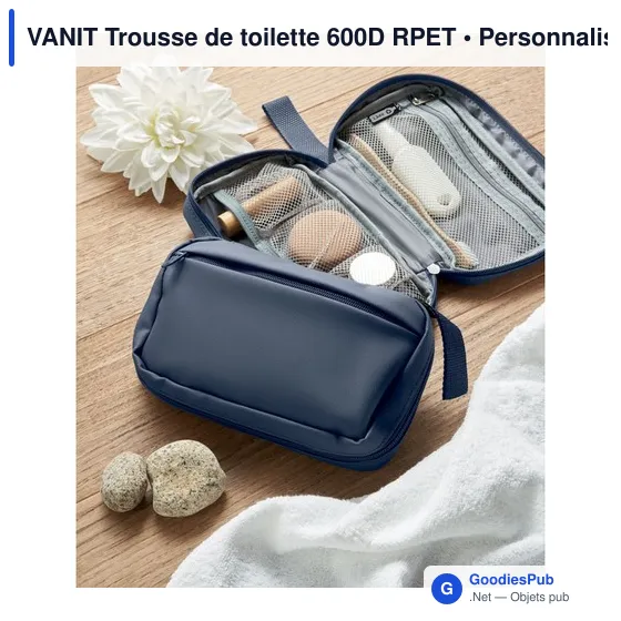 Trousse de toilette personnalisable avec logo - VANIT - Image 7