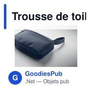 Trousse de toilette personnalisable avec logo - VANIT - Miniature 8