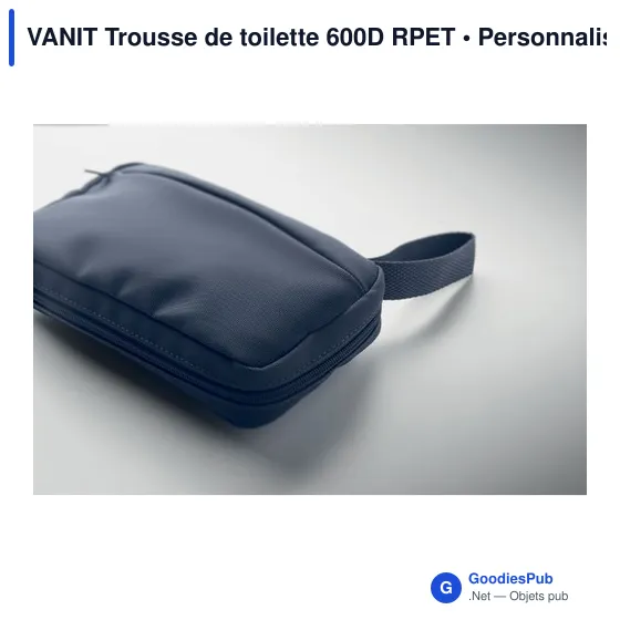 Trousse de toilette personnalisable avec logo - VANIT - Image 8