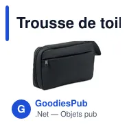 Trousse de toilette personnalisable avec logo - VANIT - Miniature 10