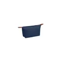 Variante bleu - Trousse de toilette personnalisable en 600D RPET avec logo