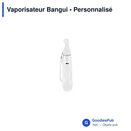 Vaporisateur Bangui