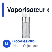 Vaporisateur d'huile personnalisable en verre et inox - Caiusavec logo - Miniature 2