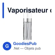 Vaporisateur d'huile personnalisable en verre et inox - Caiusavec logo - Miniature 3