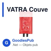 VATRA Couverture anti-feu 120x180cm - Miniature 1