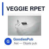 VEGGIE RPET Sac alimentaire en filet - Miniature 2