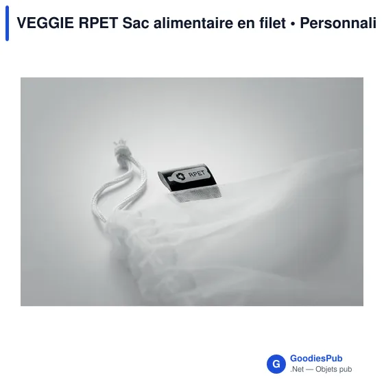 VEGGIE RPET Sac alimentaire en filet - Image 2