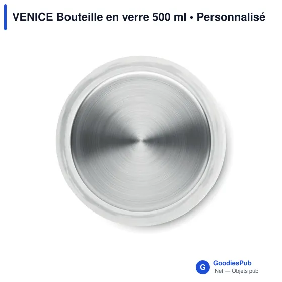 VENICE Bouteille en verre 500 ml - Image 2