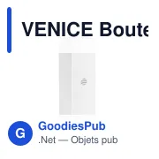 VENICE Bouteille en verre 500 ml - Miniature 5