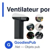 Ventilateur portable personnalisable avec logo - VENTA - Miniature 1
