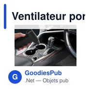 Ventilateur portable personnalisable avec logo - VENTA - Miniature 5