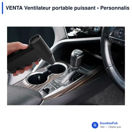 Ventilateur portable personnalisable avec logo - VENTA - Image 5