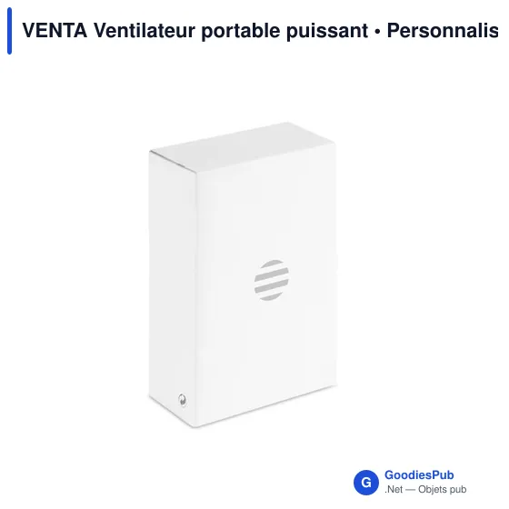 Ventilateur portable personnalisable avec logo - VENTA - Image 7