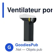 Ventilateur portable personnalisable avec logo - VENTA - Miniature 8