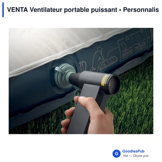 Ventilateur portable personnalisable avec logo - VENTA - Image 9