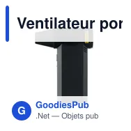 Ventilateur portable personnalisable avec logo - VENTA - Miniature 10