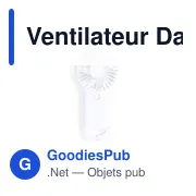 Ventilateur Dayane - Miniature 4