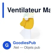 Ventilateur Manhattan - Miniature 1
