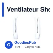 Ventilateur Sherman - Miniature 2
