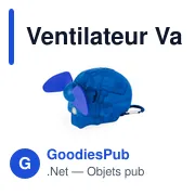Ventilateur Vaporisateur Bluco - Miniature 1