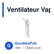 Ventilateur Vaporisateur Hendry - Miniature 2