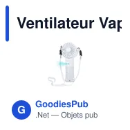 Ventilateur Vaporisateur Youri - Miniature 3
