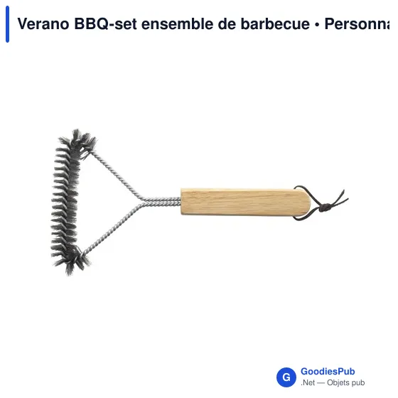 Ensemble de barbecue personnalisable Verano avec logo - Image 3