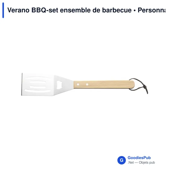 Ensemble de barbecue personnalisable Verano avec logo - Image 4