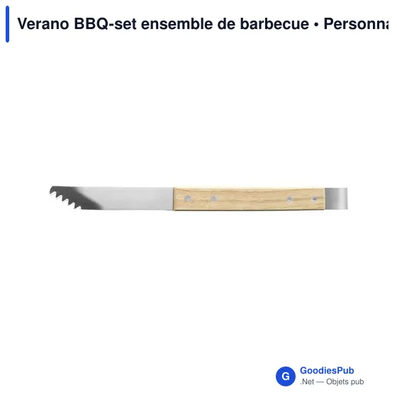 Ensemble de barbecue personnalisable Verano avec logo - Image 5