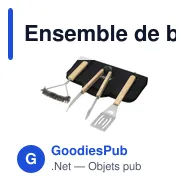 Ensemble de barbecue personnalisable Verano avec logo - Miniature 7