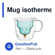 Mug isotherme personnalisable avec logo pour entreprises - Miniature 1