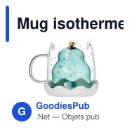 Mug isotherme personnalisable avec logo pour entreprises - Miniature 4