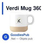 Mug personnalisable Verdi 360 ml avec logo - Miniature 8