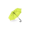 Variante Vert clair - Parapluie coupe-vent personnalisable 23 pouces poignée crochet avec logo - Verdure