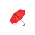Variante Rouge - Parapluie coupe-vent personnalisable 23 pouces poignée crochet avec logo - Verdure