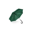 Variante Vert foncé - Parapluie coupe-vent personnalisable 23 pouces poignée crochet avec logo - Verdure