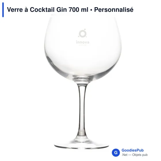 Verre à Cocktail Personnalisable pour Événements - Logo Inclus - Image 2